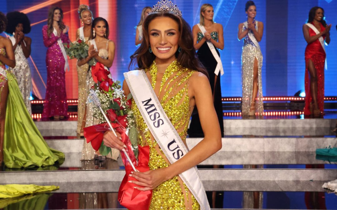 MISS UTAH USA NOELIA VOIGT CROWNED MISS USA 2023 AT THE 72nd MISS USA PAGEANT